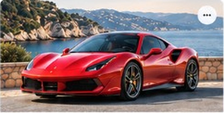 Ferrari 488 rouge